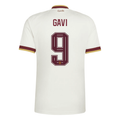 adidas Men's Spain Gavi Away Stadium Jersey 2026 (White)