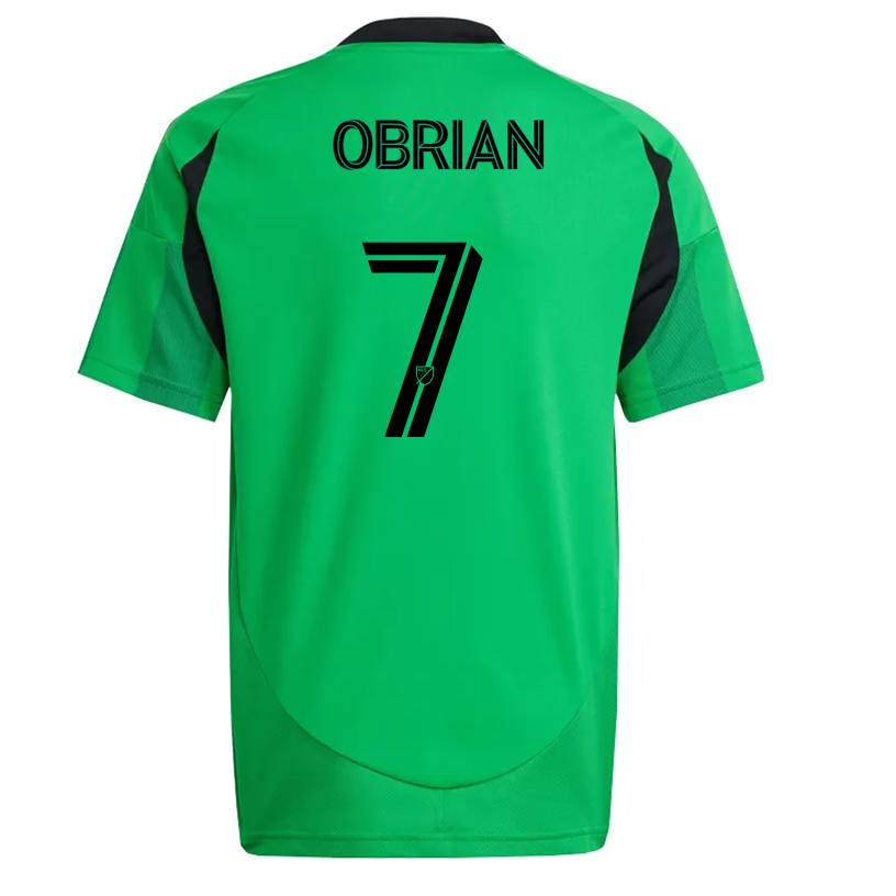 adidas Austin FC Jáder Obrian Home Jersey 25/26 (Real Green)