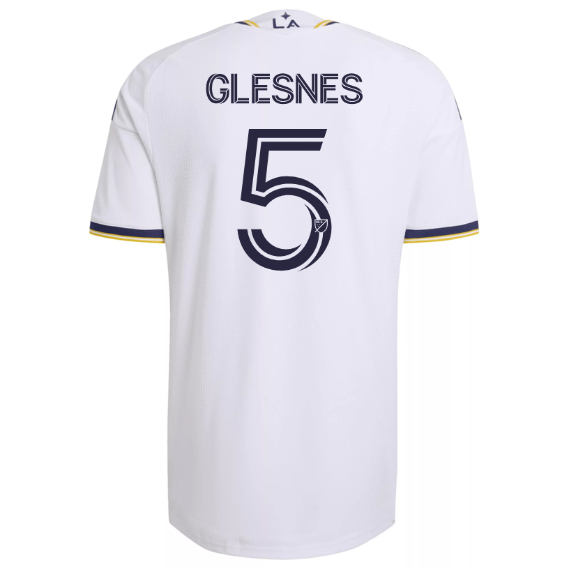 adidas Men's Glesnes LA Galaxy Authentic Match Home Jersey 26/27 (White)