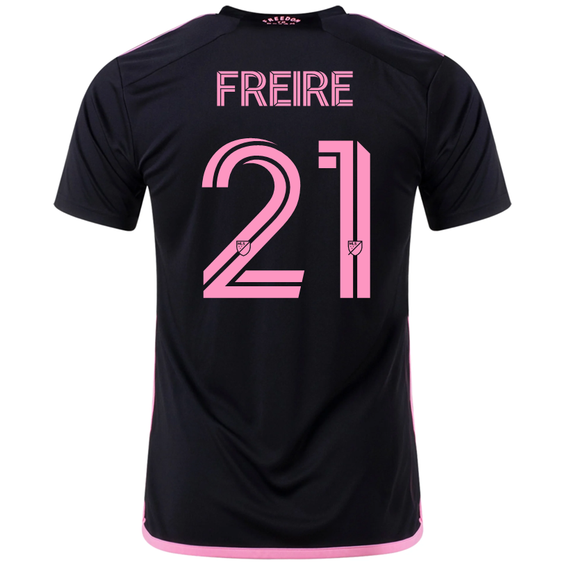 adidas Nicolás Freire Inter Miami Away Jersey 23/24 (Black/True Pink)