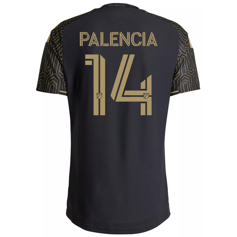 adidas Men's Palencia LAFC Authentic Match Home Jersey 26/27 (Black/Gold)