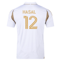 adidas Thomas Hasal LAFC Away Jersey 25/26 (White/Gold)