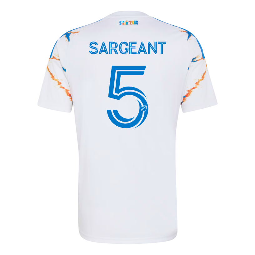 adidas Men's Sargeant San Diego FC 26/27 Away Replica Jersey (White)
