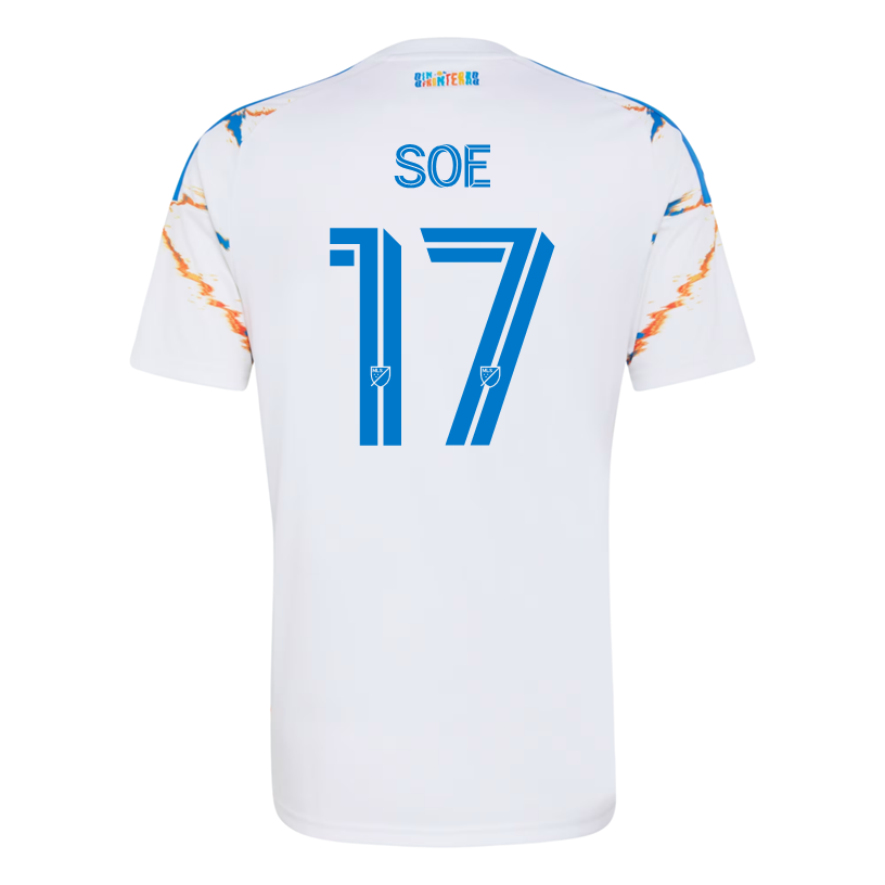 adidas Men's Soe San Diego FC 26/27 Away Replica Jersey (White)