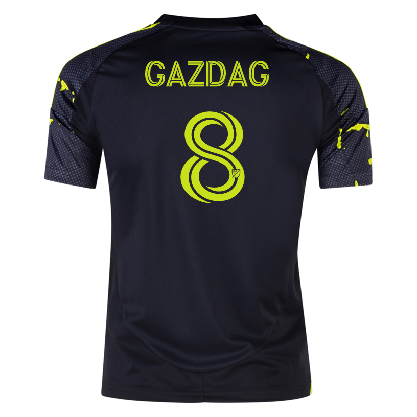 adidas Columbus Crew Dániel Gazdag Away Jersey 25/26 (Black/Yellow)
