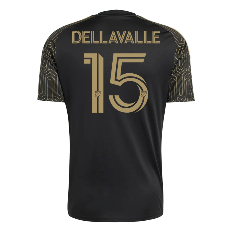 adidas Men's Dellavalle LAFC Replica Home Jersey 26/27 (Black/Gold)