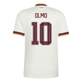 adidas Men's Spain Olmo Away Stadium Jersey 2026 (White)