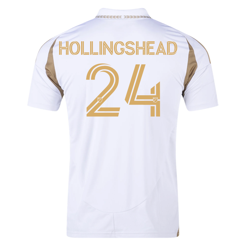 adidas Ryan Hollingshead LAFC Away Jersey 25/26 (White/Gold)