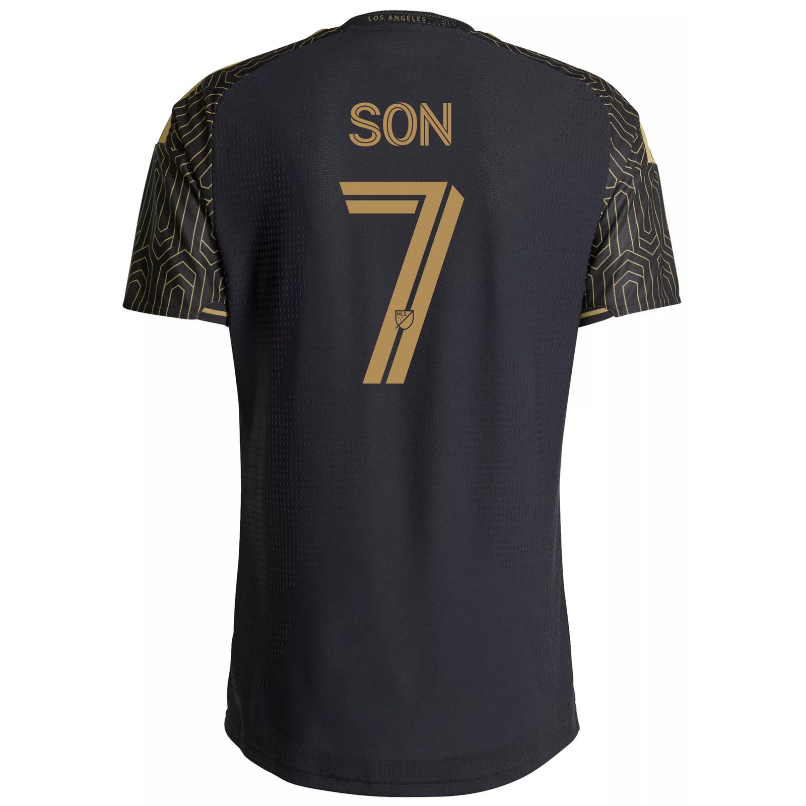 adidas Men's Son Heung-min LAFC Authentic Match Home Jersey 26/27 (Black/Gold)