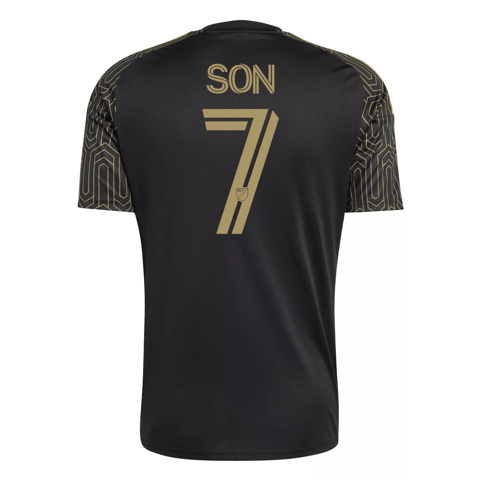 adidas Men's Son Heung-Min LAFC Replica Home Jersey 26/27 (Black/Gold)