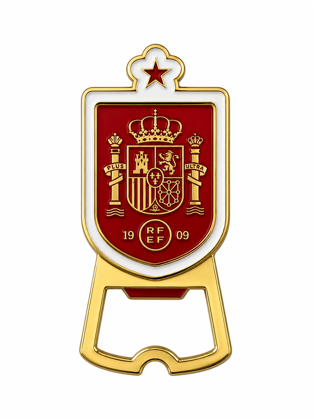 Spain National Team RFEF Gold Metal Bottle Opener