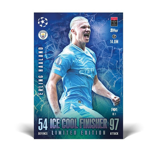 Topps Match Attax Ice Cool Finishers Mega Tin #2 + 4 Limited Edition Cards