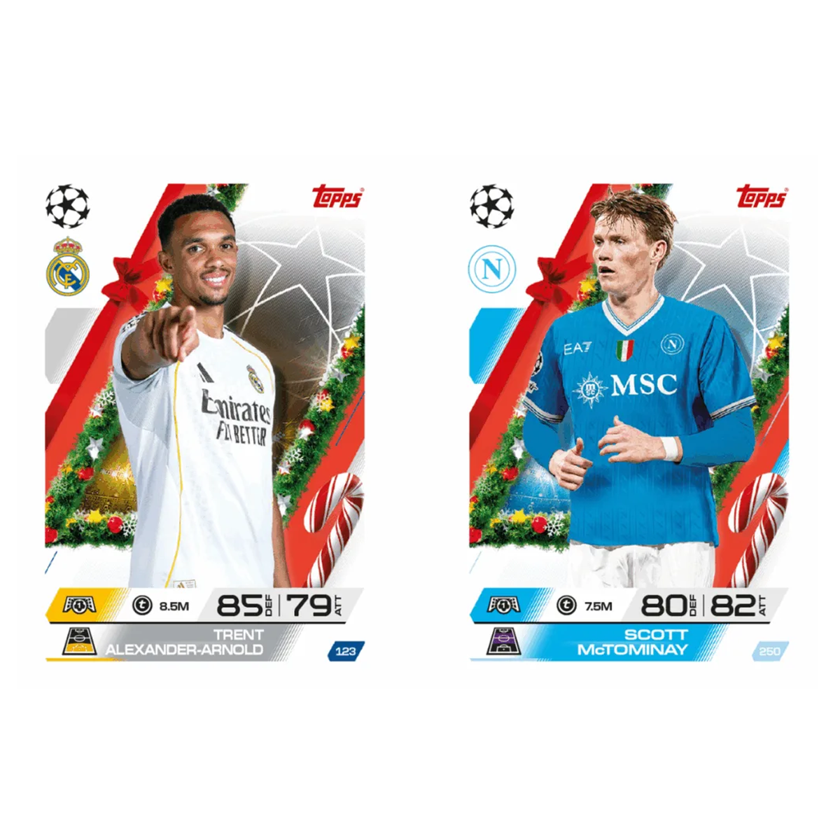 Topps Match Attax UEFA Champions League 25/26 Starter Album Trading Cards (27 Cards + 2 Limited Edition)