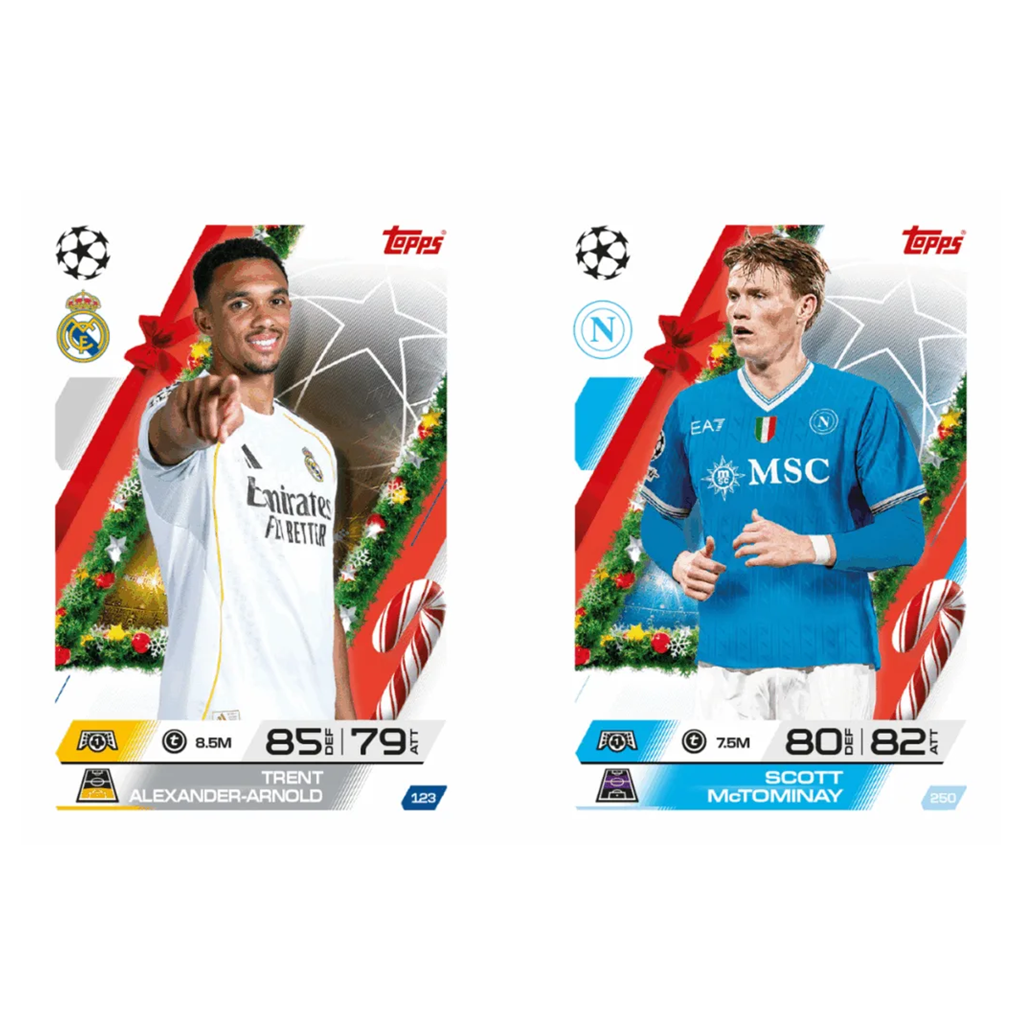 Topps Match Attax UEFA Champions League 25/26 Starter Album Trading Cards (27 Cards + 2 Limited Edition)