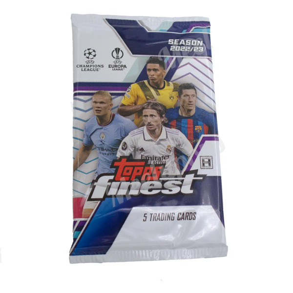 Topps Finest Hobby Trading Card Pack 22/23 (5 Cards) - Soccer