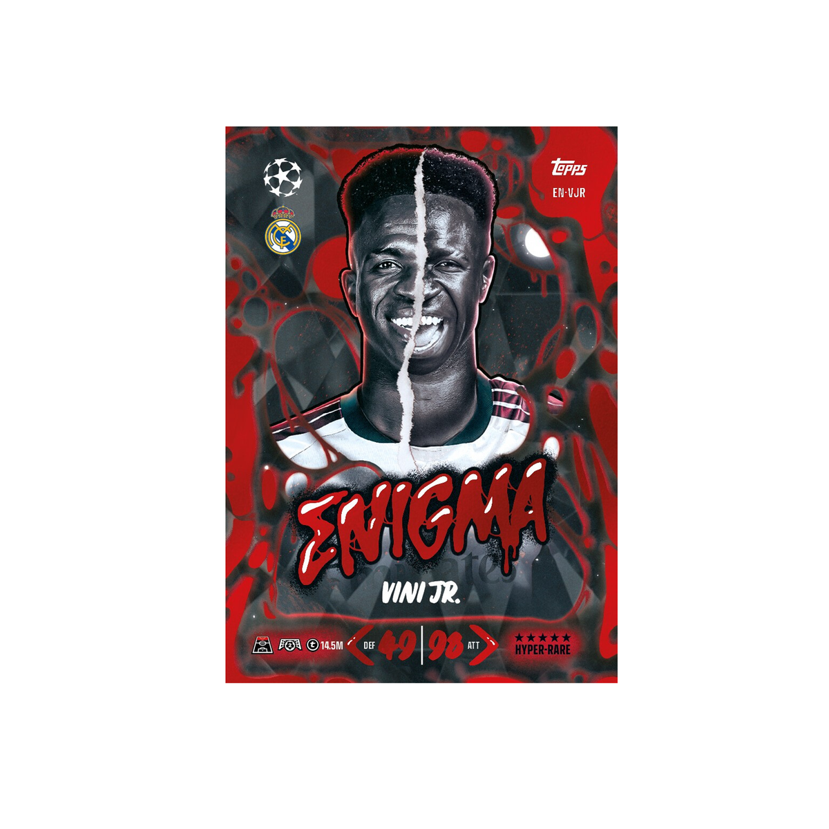 Topps UCL 26/27 Match Attax #2 New Entries Trading Cards (Purple/Orange)