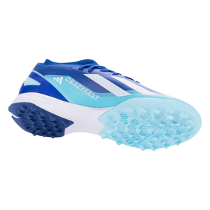 adidas X Crazyfast.3 Turf Soccer Shoes (Bright Royal/Cloud White/Solar Red)