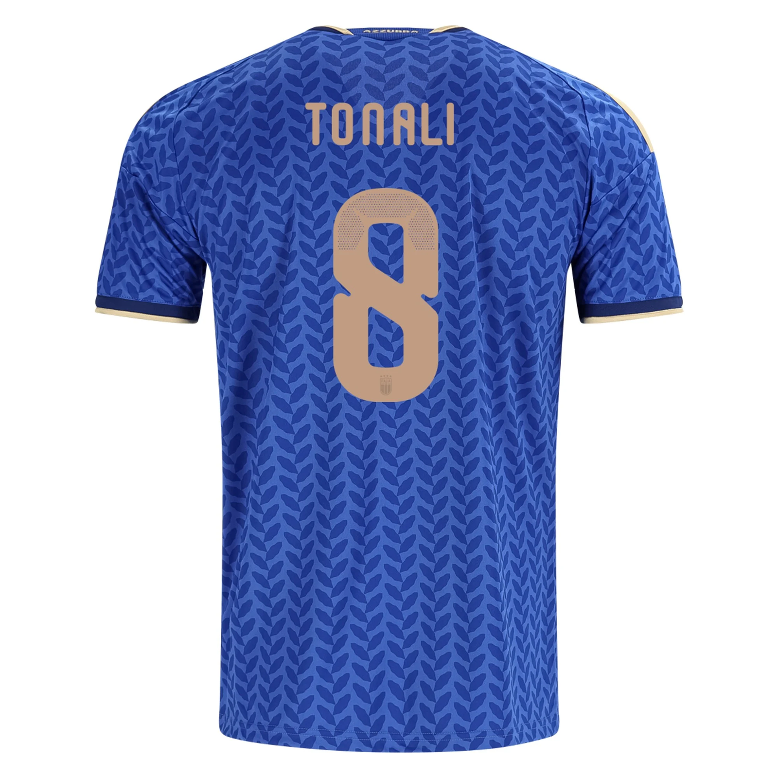 adidas Men's Tonali Italy Home Replica Jersey 2026 (Bold Blue)