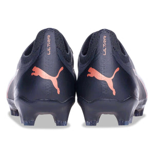 Puma Ultra Ultimate FG/AG Soccer Cleats (Puma Black/Copper Rose)