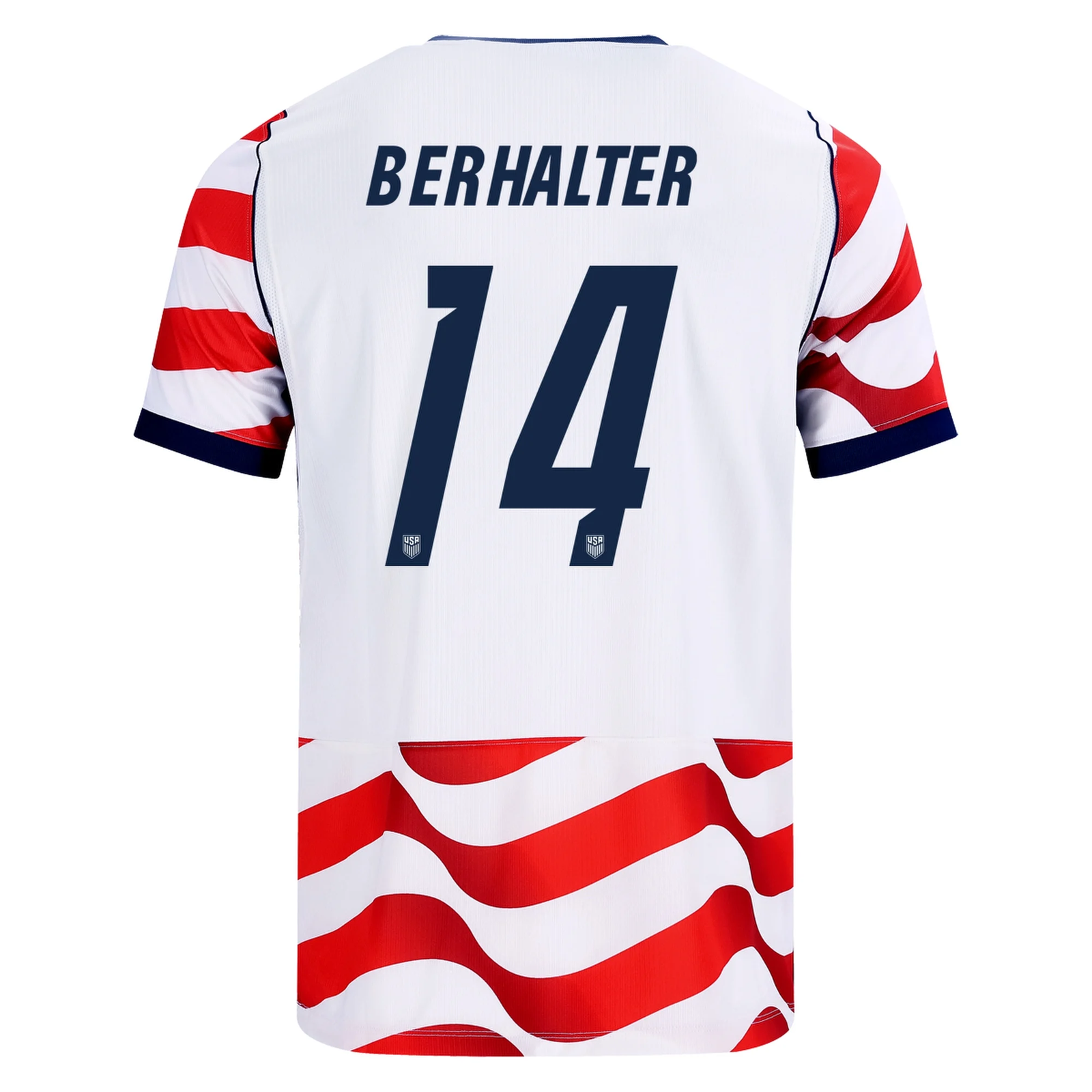 Nike Mens United States Sebastian Berhalter Stadium Home Jersey 2026 (Sail/Midnight Navy)