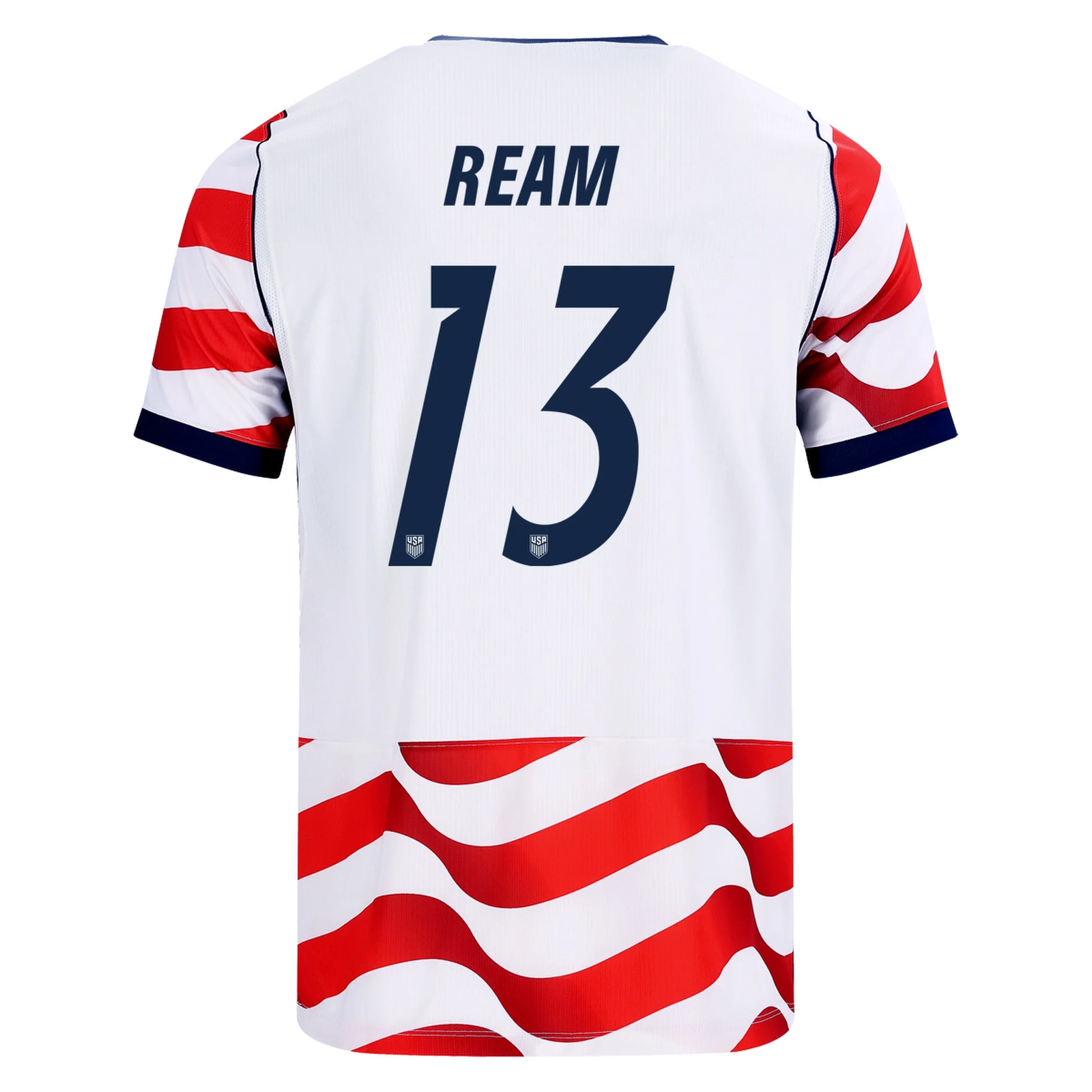Nike Mens United States Tim Ream Stadium Home Jersey 2026 (Sail/Midnight Navy)