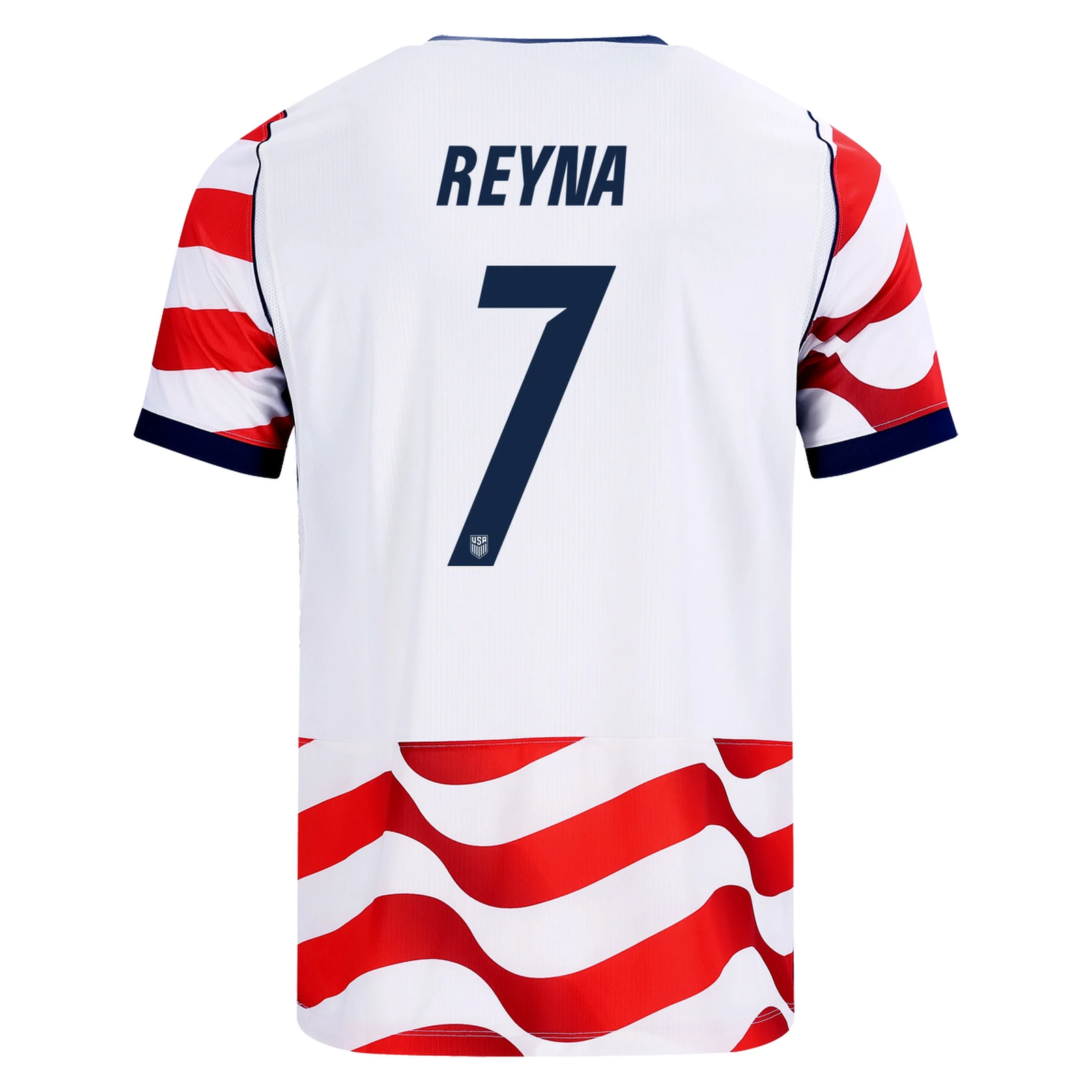 Nike Mens United States Gio Reyna Stadium Home Jersey 2026 (Sail/Midnight Navy)