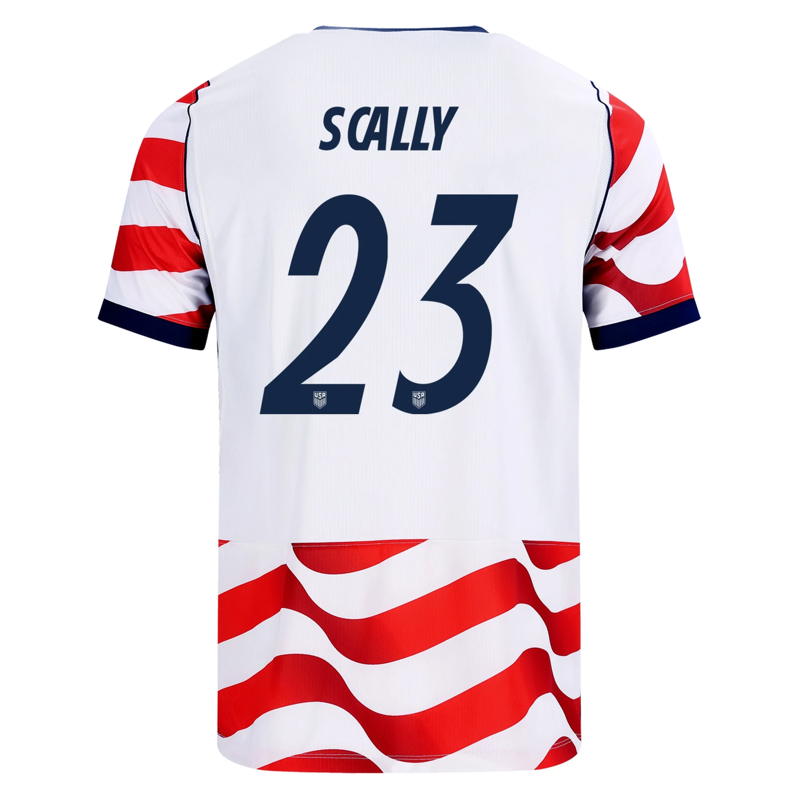 Nike Mens United States Joe Scally Stadium Home Jersey 2026 (Sail/Midnight Navy)