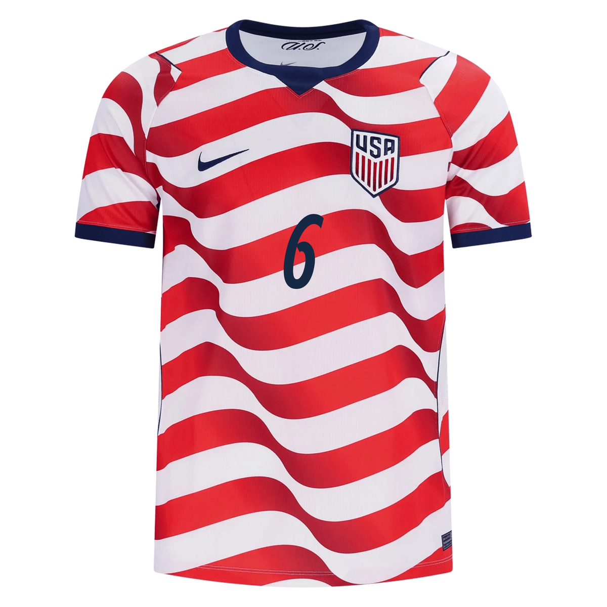 Nike Mens United States Auston Trusty Stadium Home Jersey 2026 (Sail/Midnight Navy)