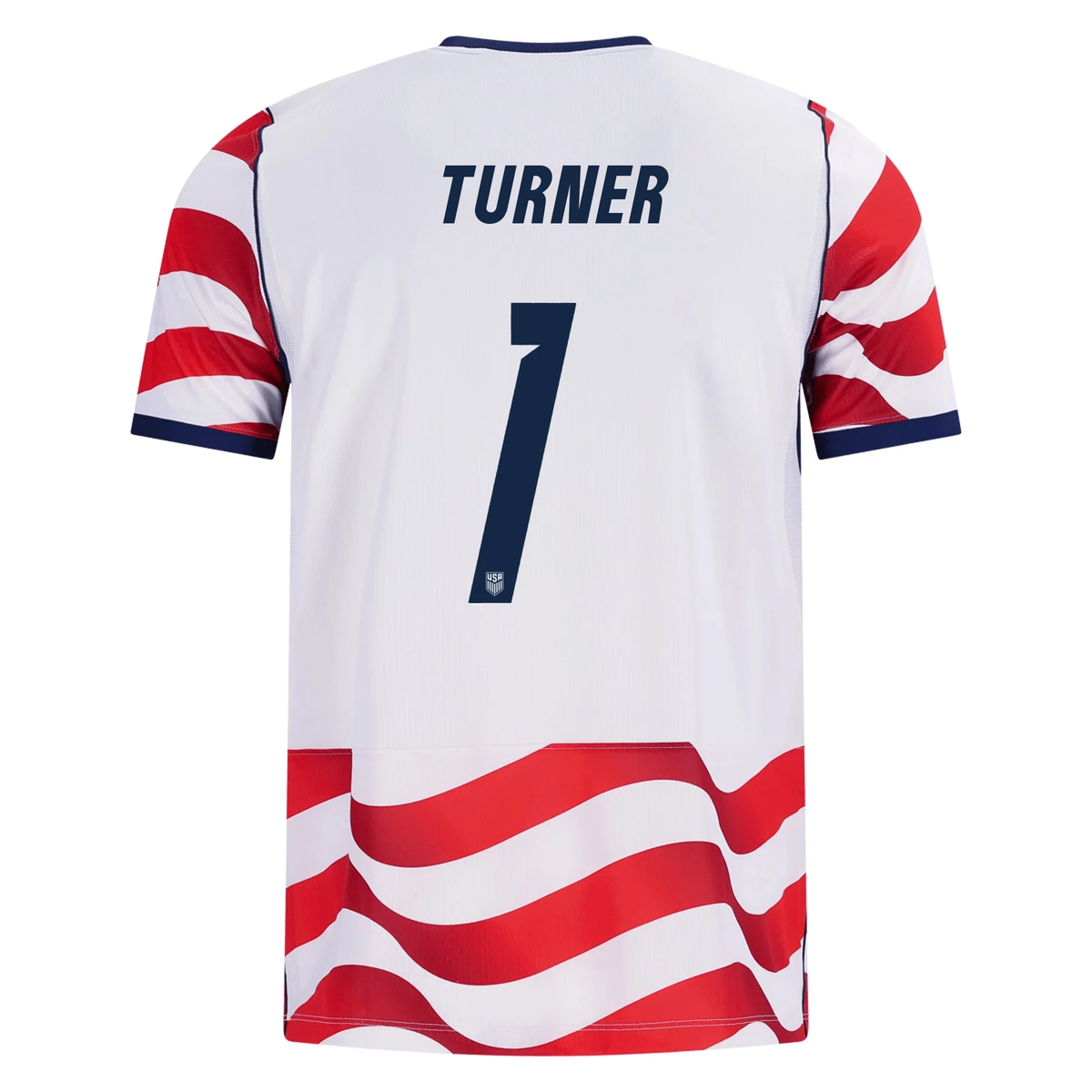 Nike Mens United States Matt Turner Stadium Home Jersey 2026 (Sail/Midnight Navy)
