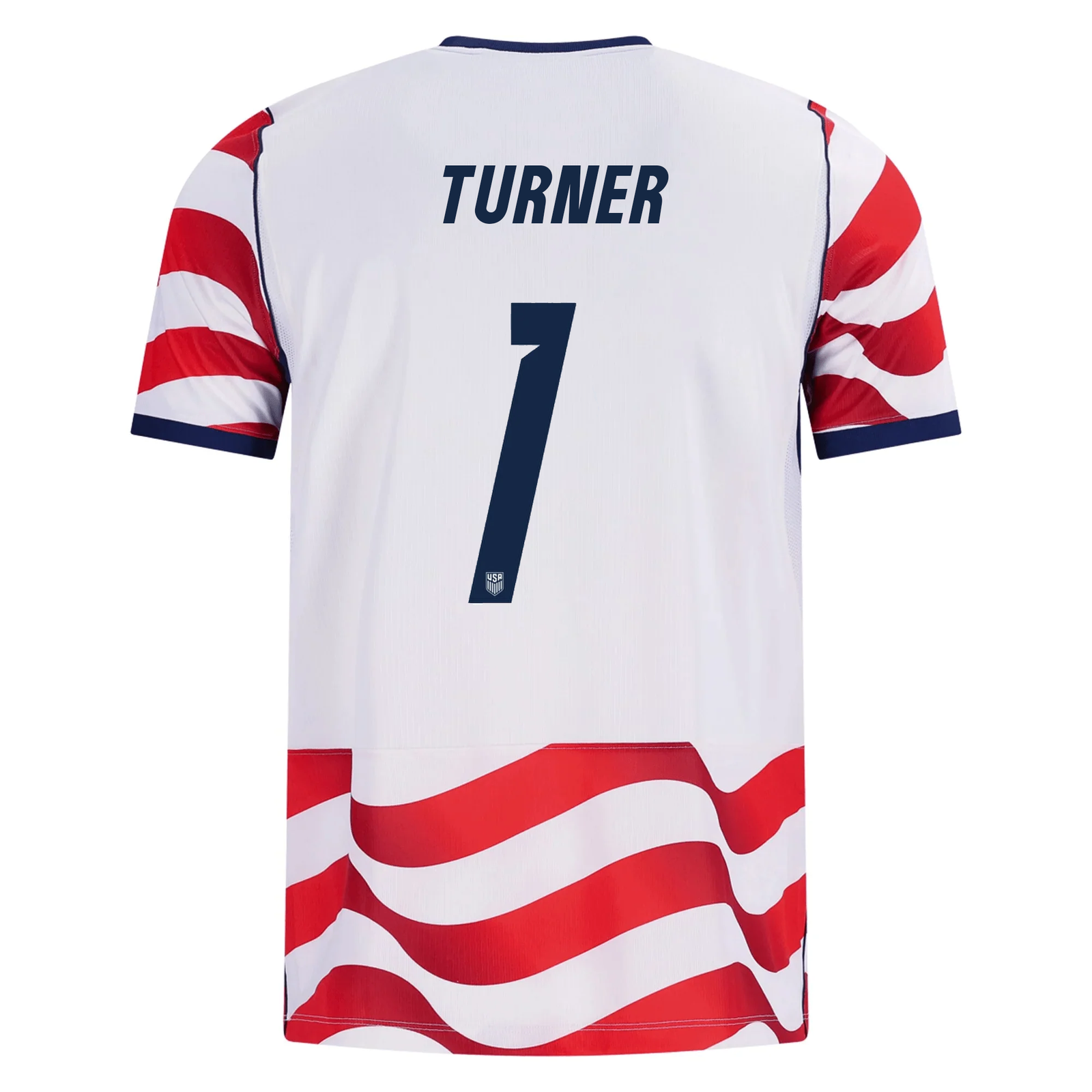Nike Mens United States Matt Turner Stadium Home Jersey 2026 (Sail/Midnight Navy)