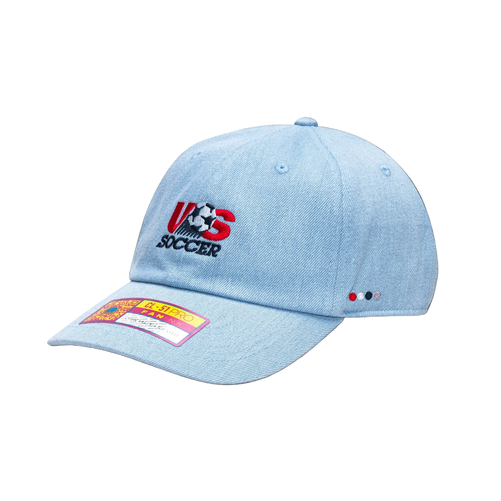 Fan Ink USA Soccer “Making History” Classic Hat (Light Blue)