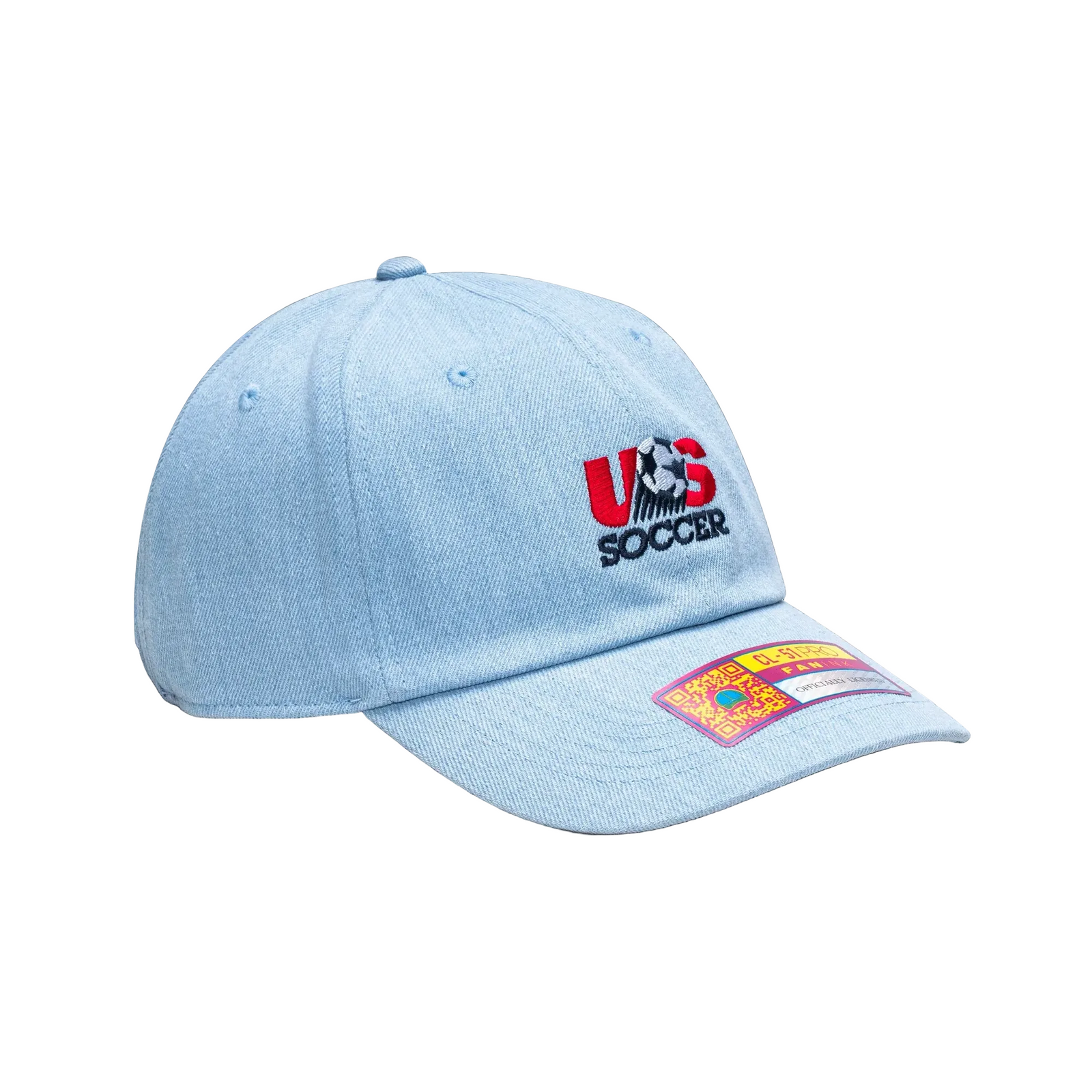 Fan Ink USA Soccer “Making History” Classic Hat (Light Blue)