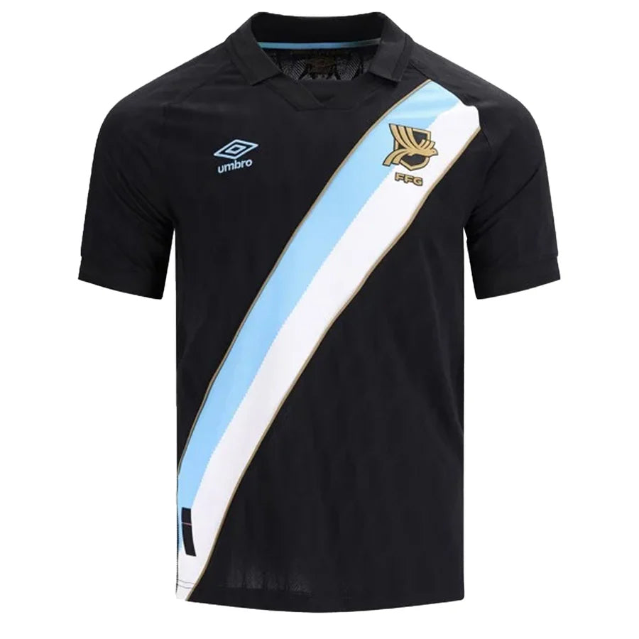 Umbro Men's Guatemala 2026 Authentic Away Jersey (Black)