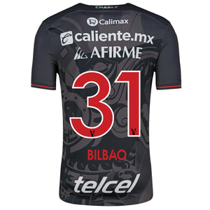 Charly Unai Bilbao Xolos de Tijuana Third Jersey 24/25 (Black/Red)