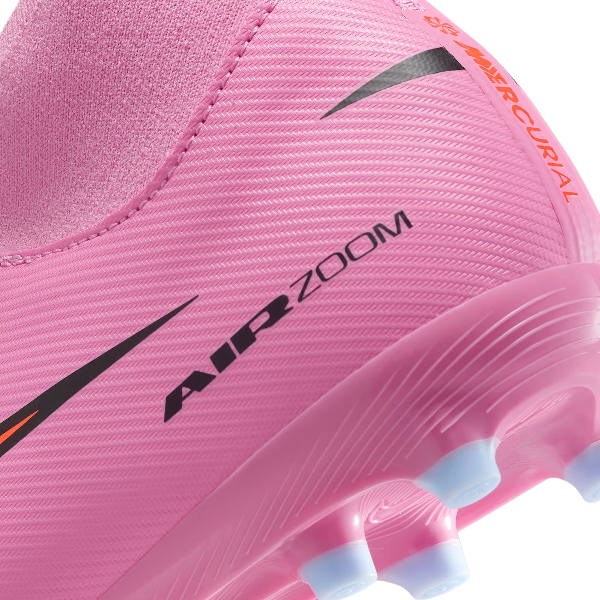 Nike Youth Jr. Mercurial Zoom Superfly 10 Academy Firm Ground/Multi Ground Soccer Cleats (Magic Flamingo/Black)