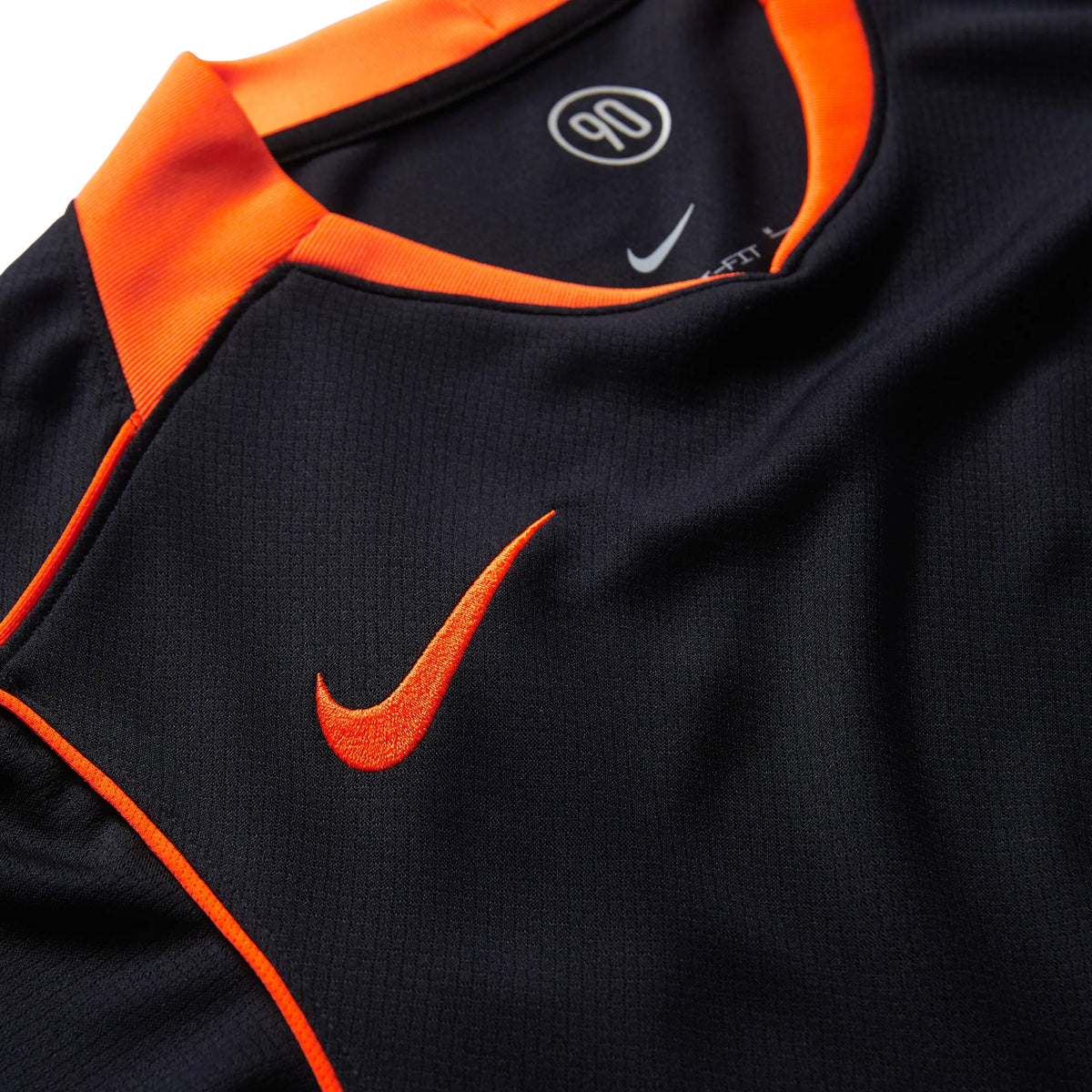 Nike Corinthians 25/26 T90 Third Jersey (Black/Total Orange)