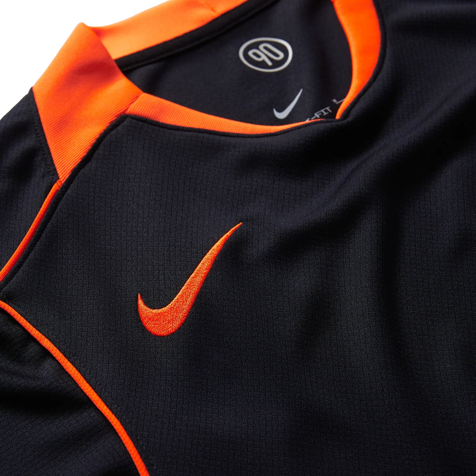Nike Corinthians 25/26 T90 Third Jersey (Black/Total Orange)