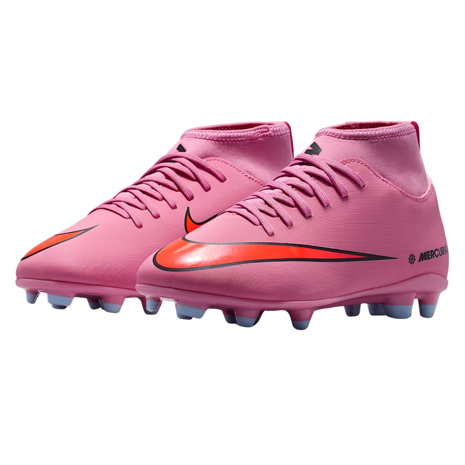 Nike Youth Jr. Superfly 10 Club FG/MG Soccer Cleats (Magic Flamingo/Black)