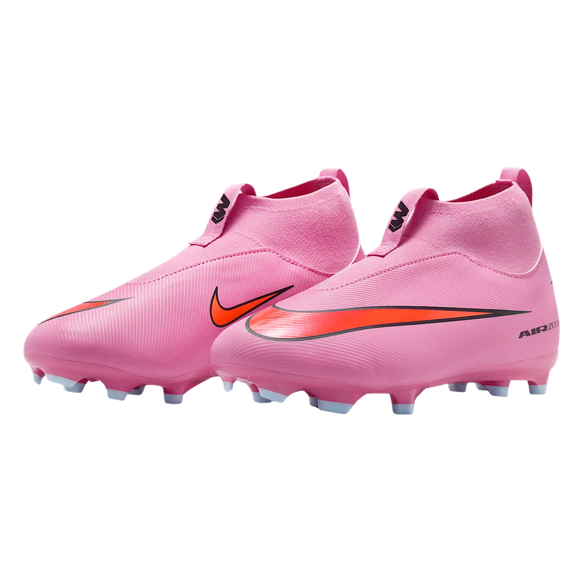 Nike Youth Jr. Mercurial Zoom Superfly 10 Academy Firm Ground/Multi Ground Soccer Cleats (Magic Flamingo/Black)