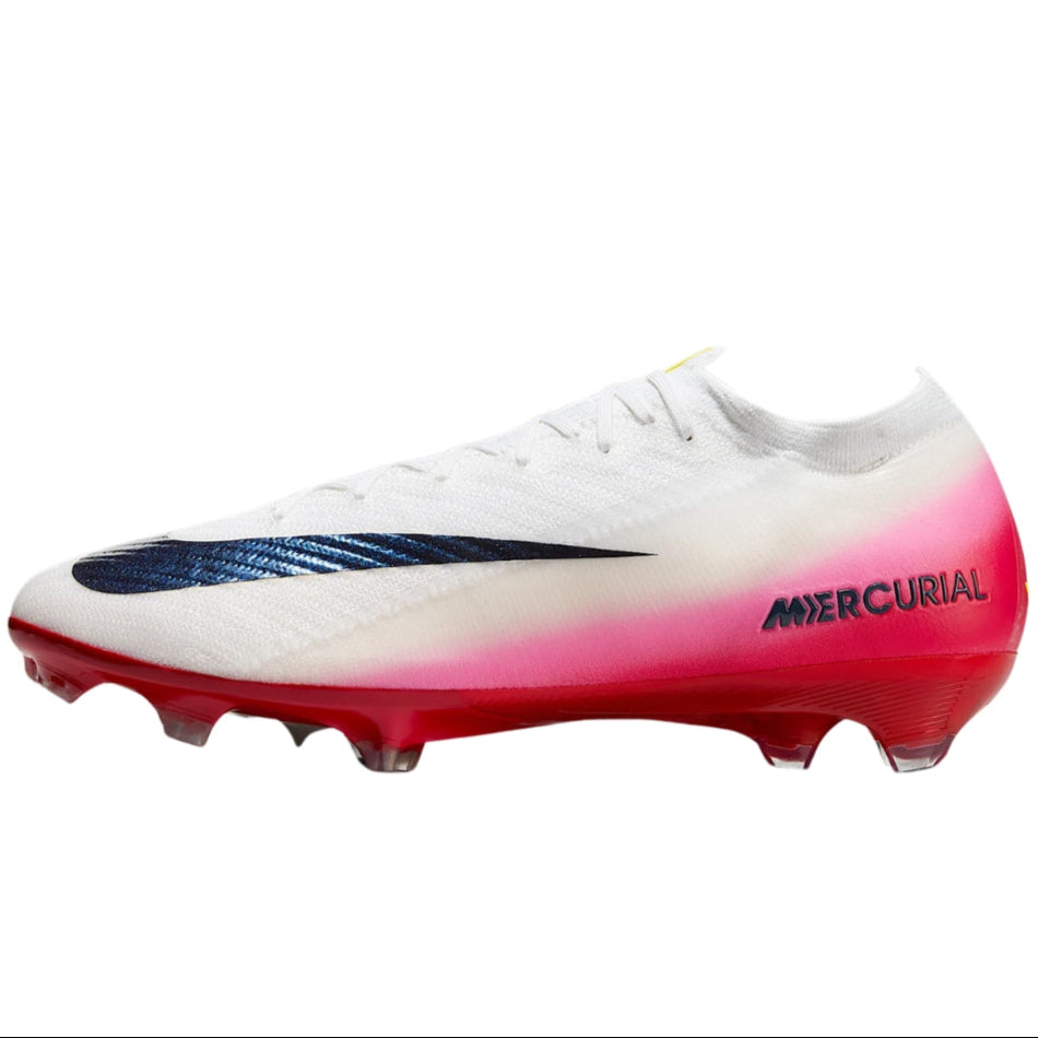 Nike Zoom Vapor 16 Elite LV8 Firm Ground Soccer Cleats (University Red/Dark Obsidian)