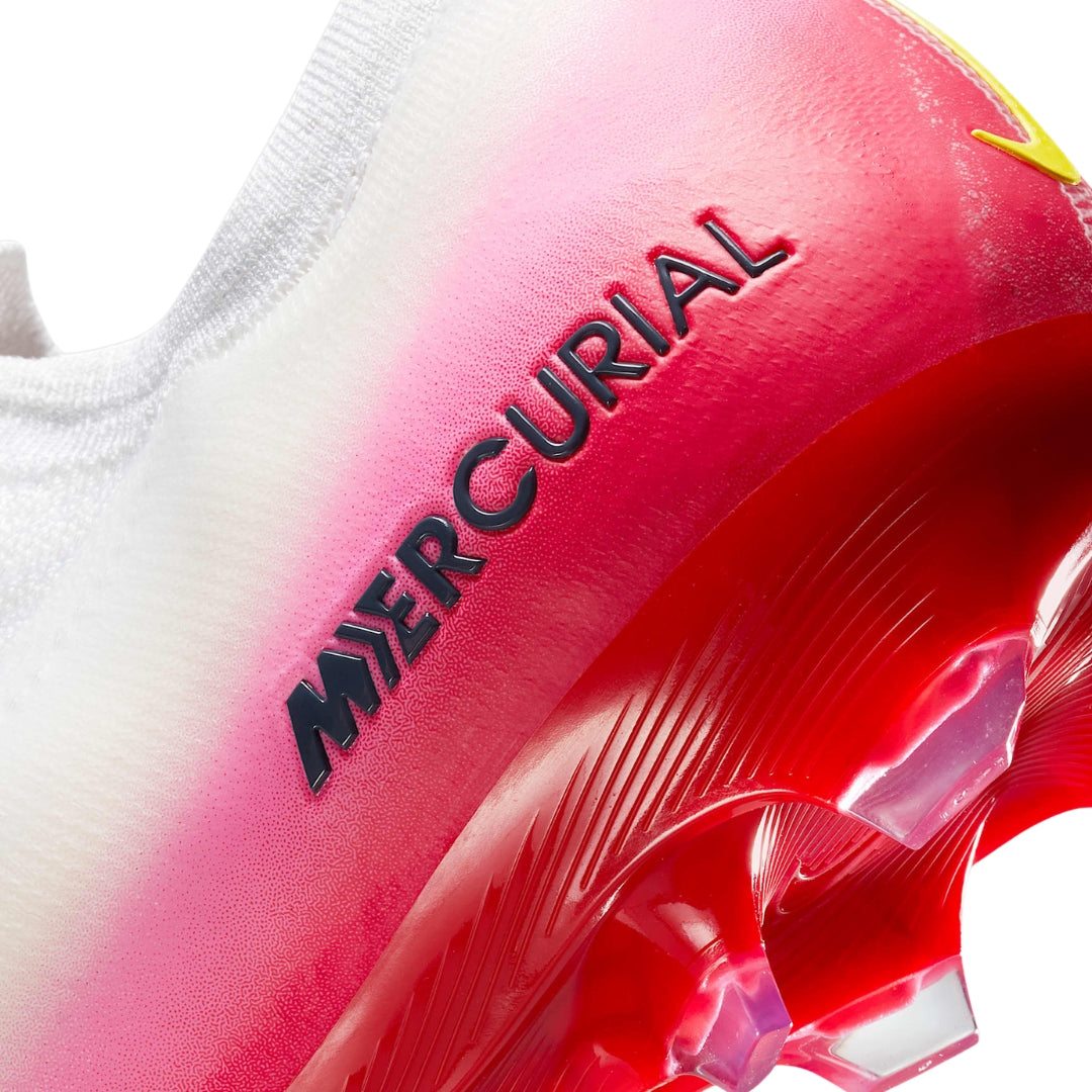 Nike Zoom Vapor 16 Elite LV8 Firm Ground Soccer Cleats (University Red/Dark Obsidian)