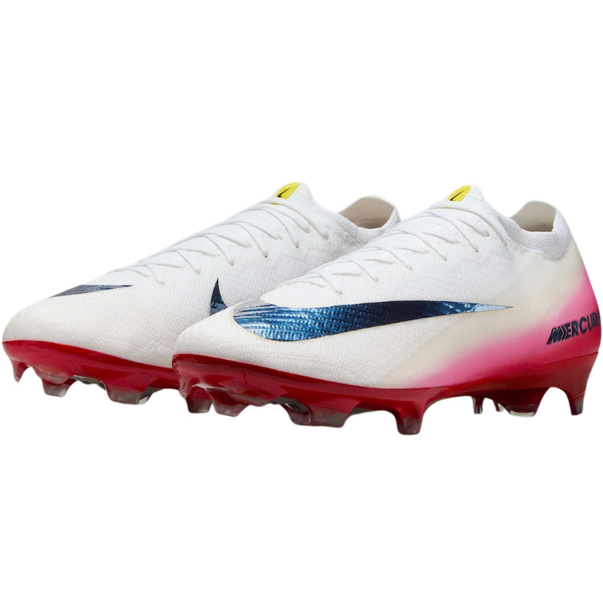 Nike Zoom Vapor 16 Elite LV8 Firm Ground Soccer Cleats (University Red/Dark Obsidian)