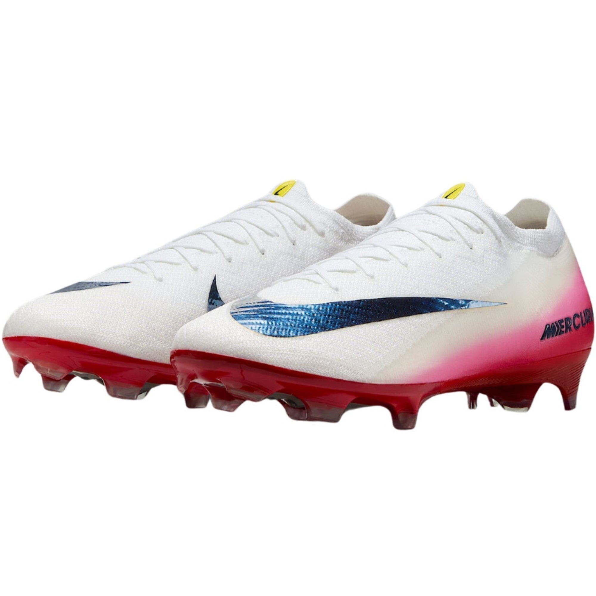 Nike Zoom Vapor 16 Elite LV8 Firm Ground Soccer Cleats (University Red/Dark Obsidian)