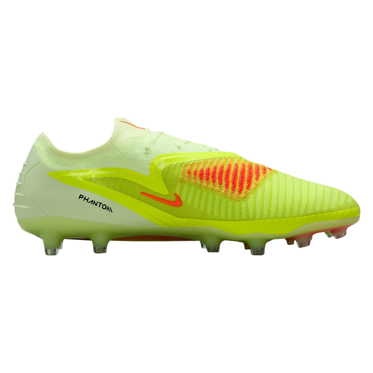 Nike Phantom 6 Low Elite Artificial Grass-Pro Soccer Cleats (Hyper Crimson/Black/Limelight)