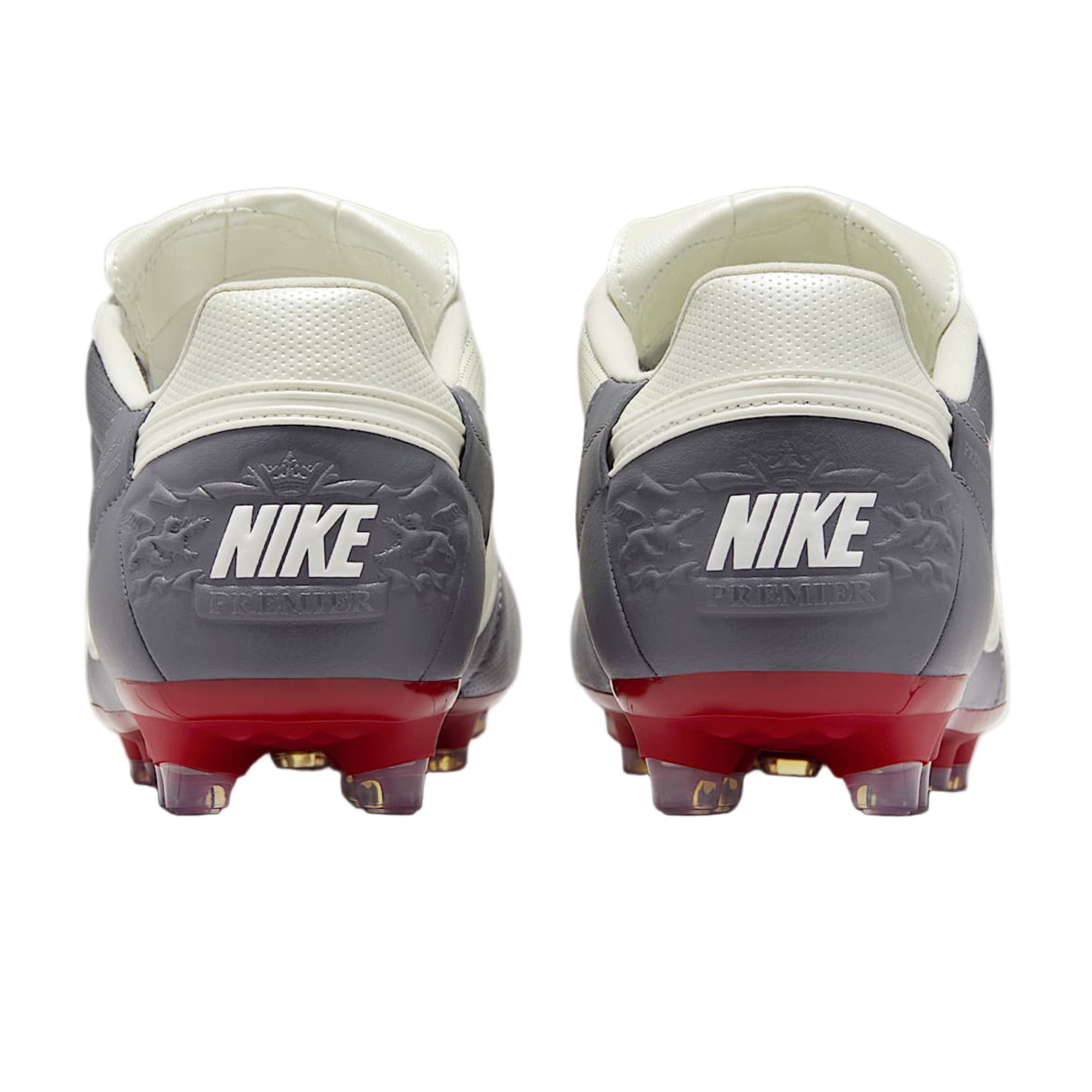 Nike Premier III Firm Ground Soccer Cleats (Light Graphite/White/Red)