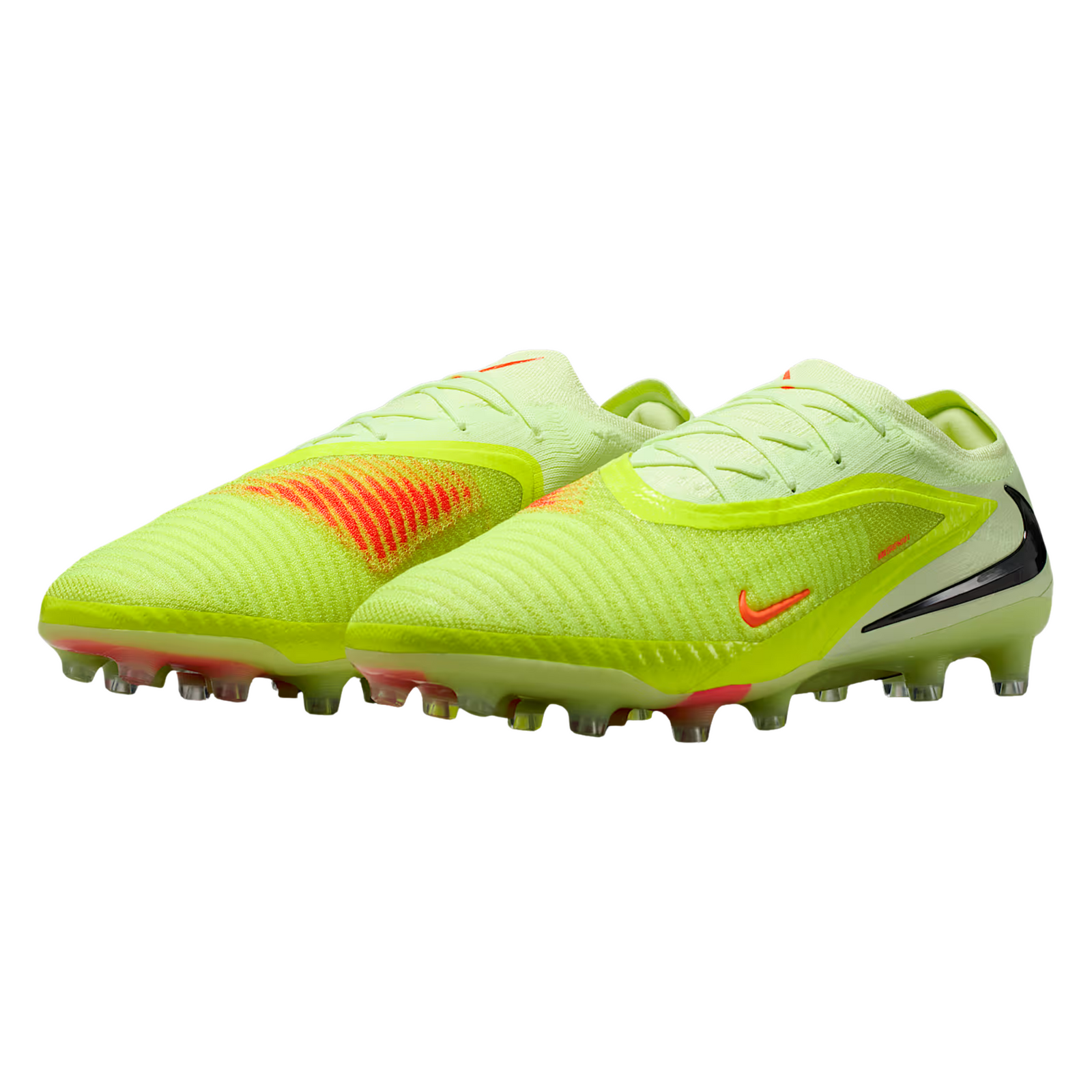 Nike Phantom 6 Low Elite Artificial Grass-Pro Soccer Cleats (Hyper Crimson/Black/Limelight)