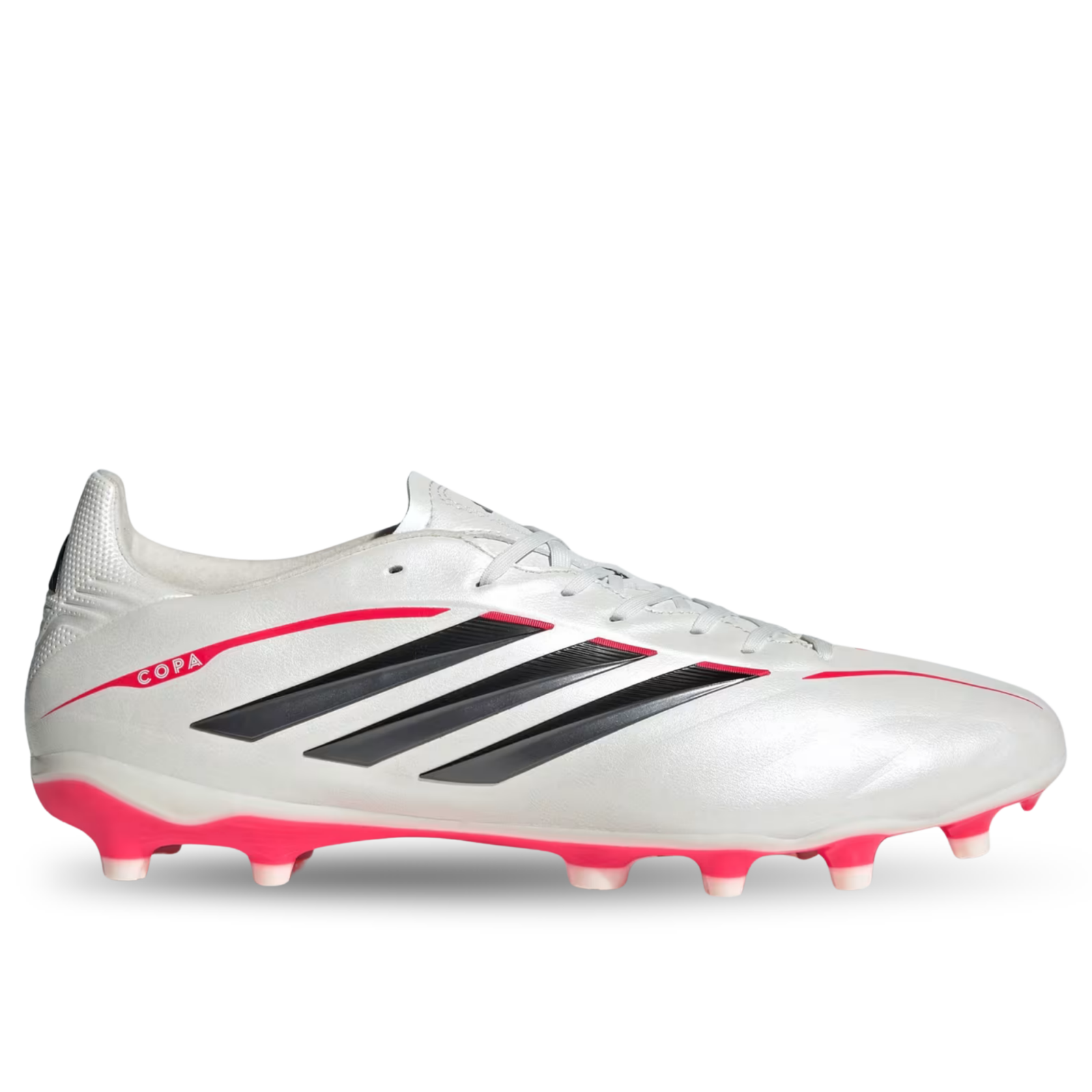 adidas Copa Pure IV League FG Soccer Cleats (Zero Metallic/Black/Lucid Red)