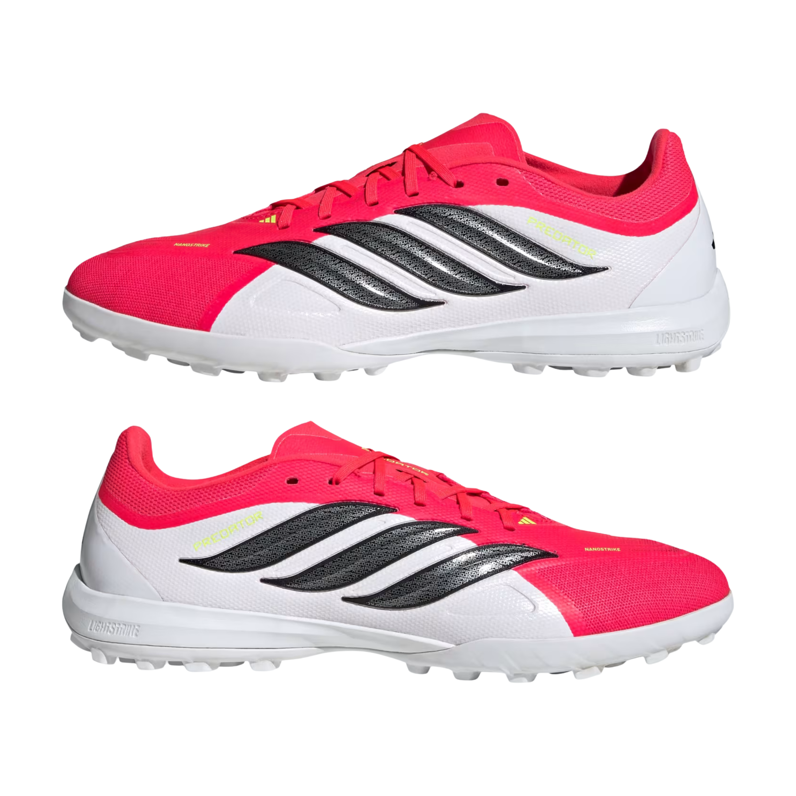 adidas Predator League FT IN Indoor Soccer Shoes (Lucid Red/Black/White)