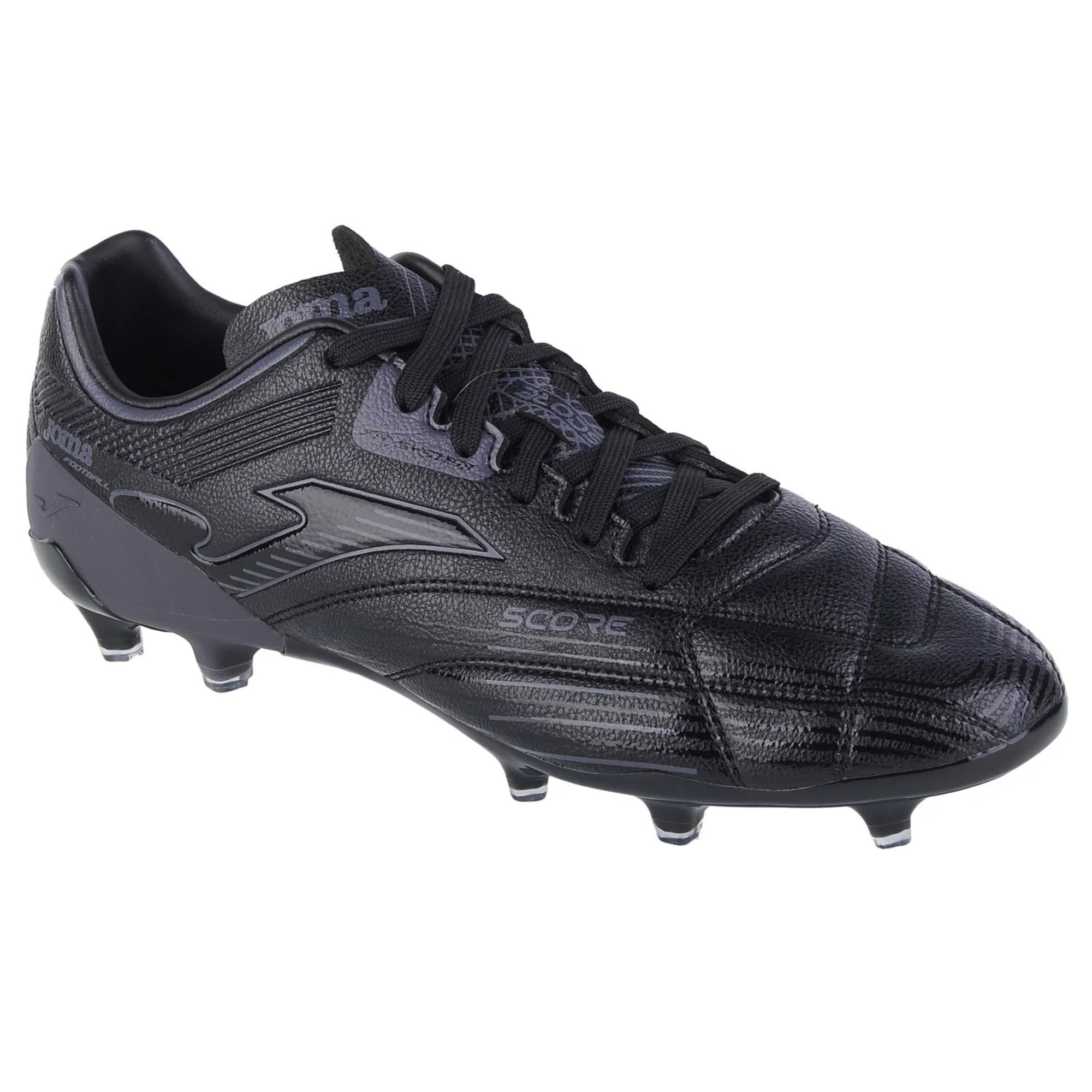 Joma Score 2301 Firm Ground Soccer Cleats (Black)
