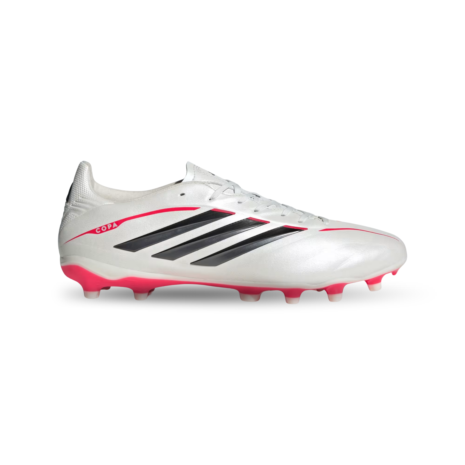 adidas Copa Pure IV League FG Soccer Cleats (Zero Metallic/Black/Lucid Red)